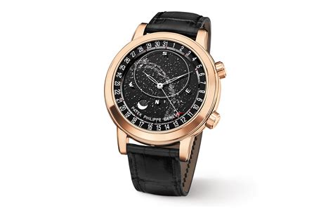 patek philippe rose gold transparent dial men& 39|Grand Complications Rose Gold Celestial Watch 6102R.